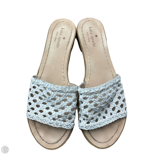 Sandals Designer By Kate Spade In White, Size: 7.5