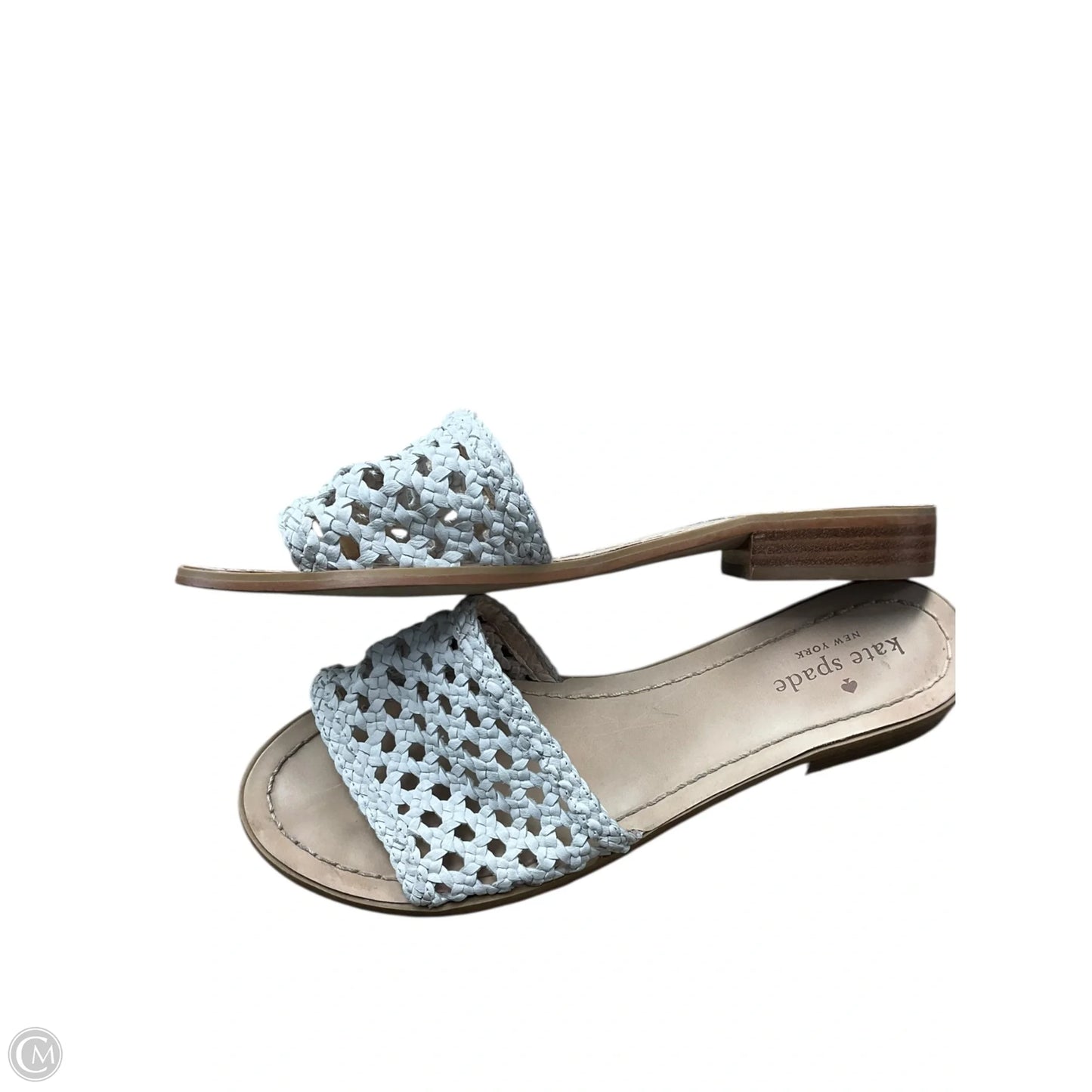 Sandals Designer By Kate Spade In White, Size: 7.5