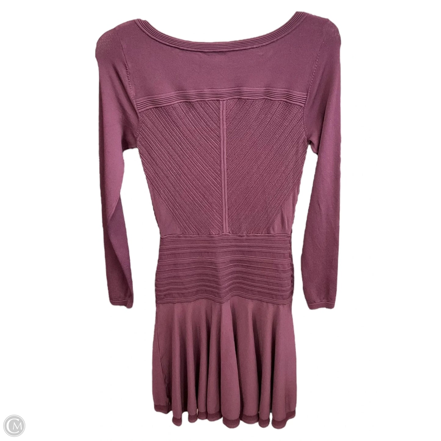 Dress Designer By Diane Von Furstenberg In Maroon, Size: S