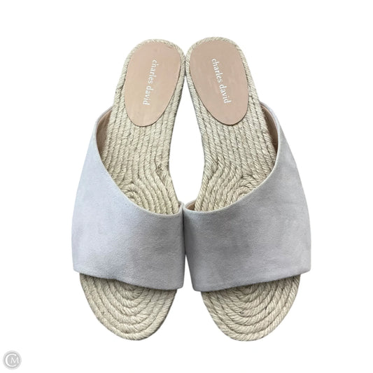 Sandals Flats By Charles David In Tan, Size: 9