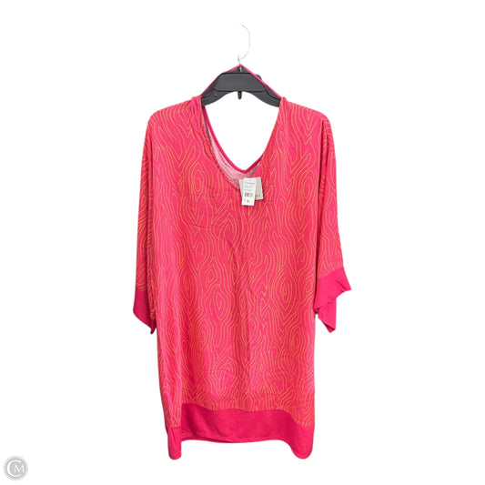 Dress Casual Midi By Natori In Pink, Size: M
