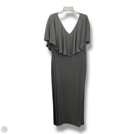 Dress Casual Maxi By Connected Apparel In Black, Size: 24
