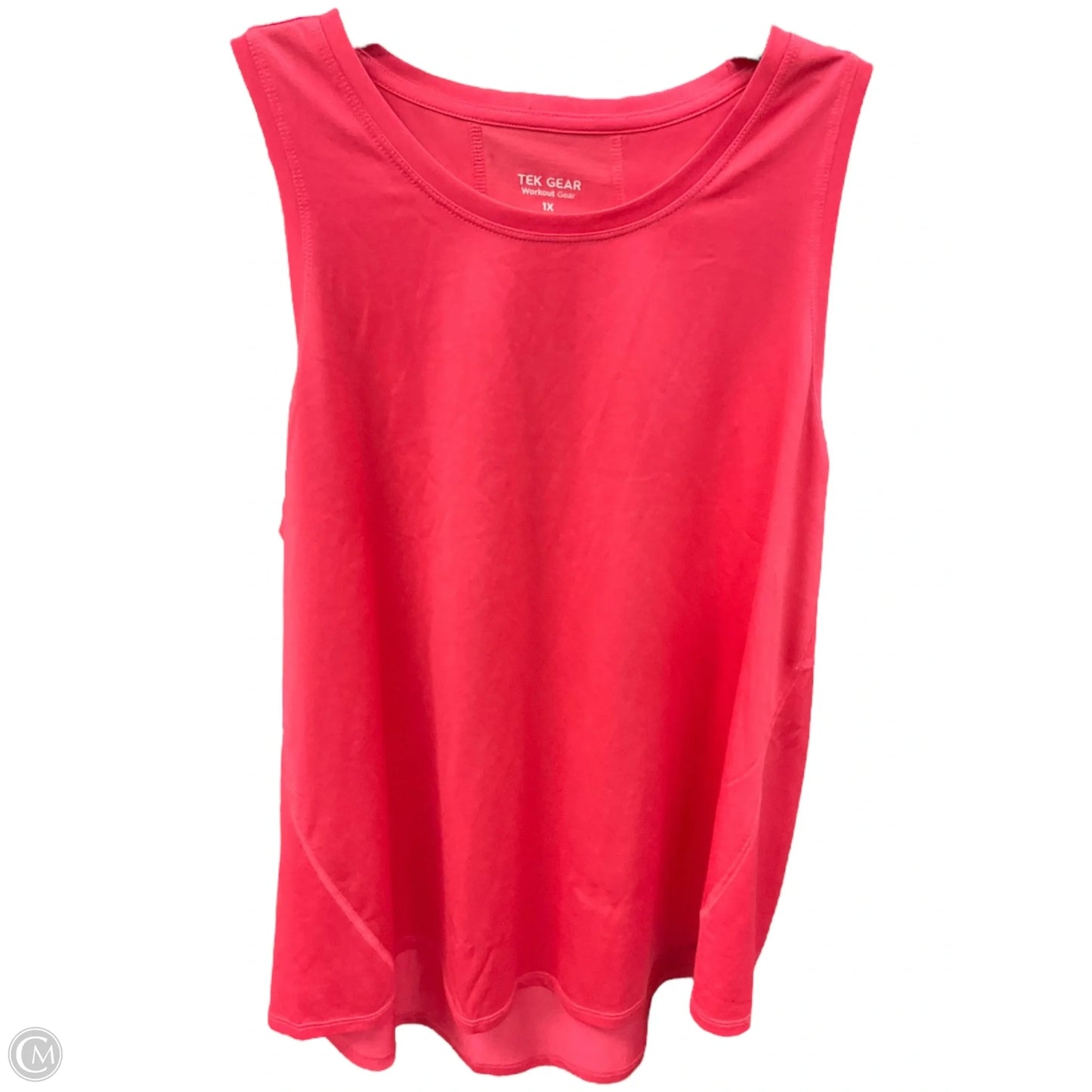 Athletic Tank Top By Champion In Black, Size: 1x