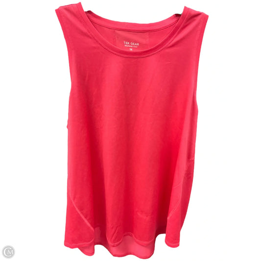 Athletic Tank Top By Champion In Black, Size: 1x