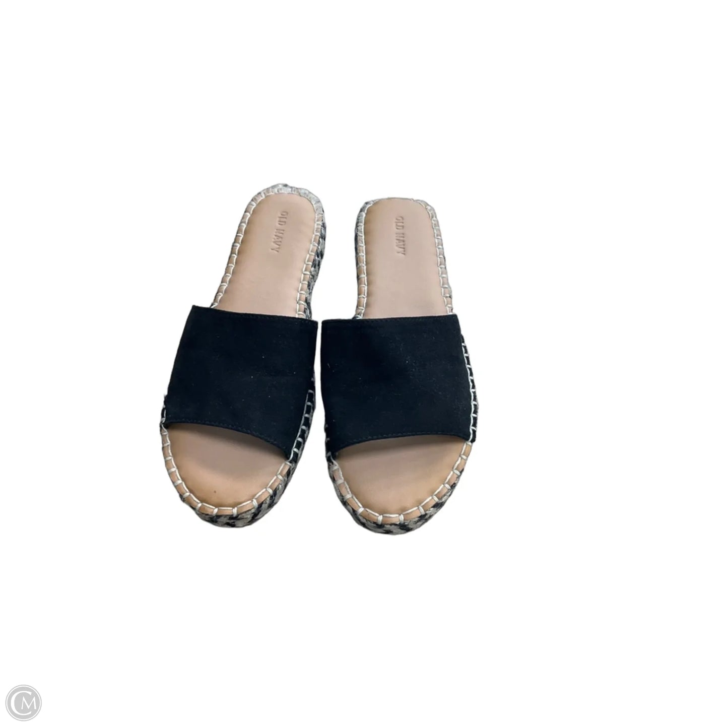 Sandals Flats By Old Navy In Black, Size: 9