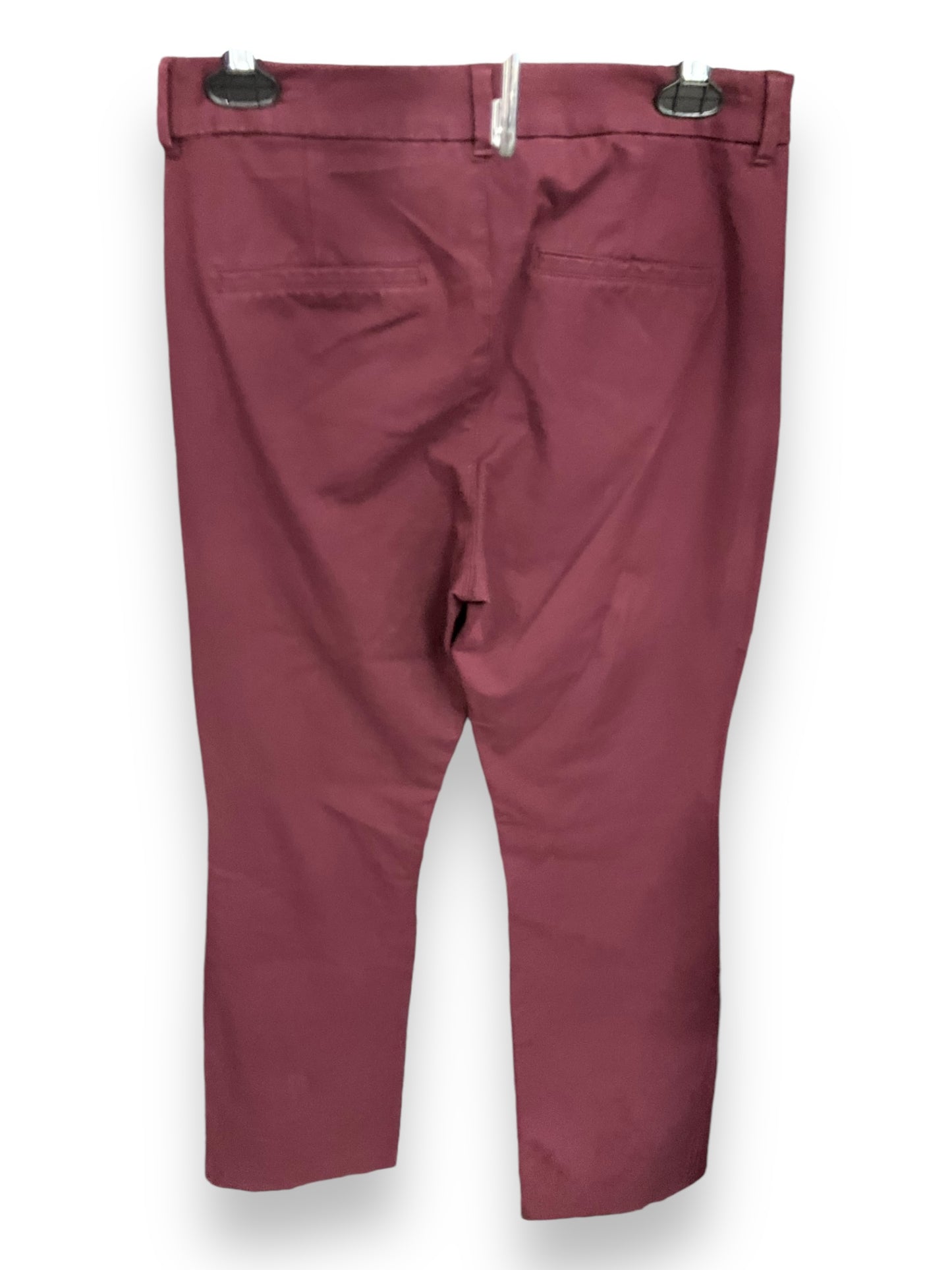 Pants Work/dress By Old Navy In Maroon, Size: 6