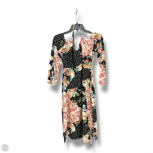 Dress Casual Midi By Top Shop In Multi-colored, Size: S