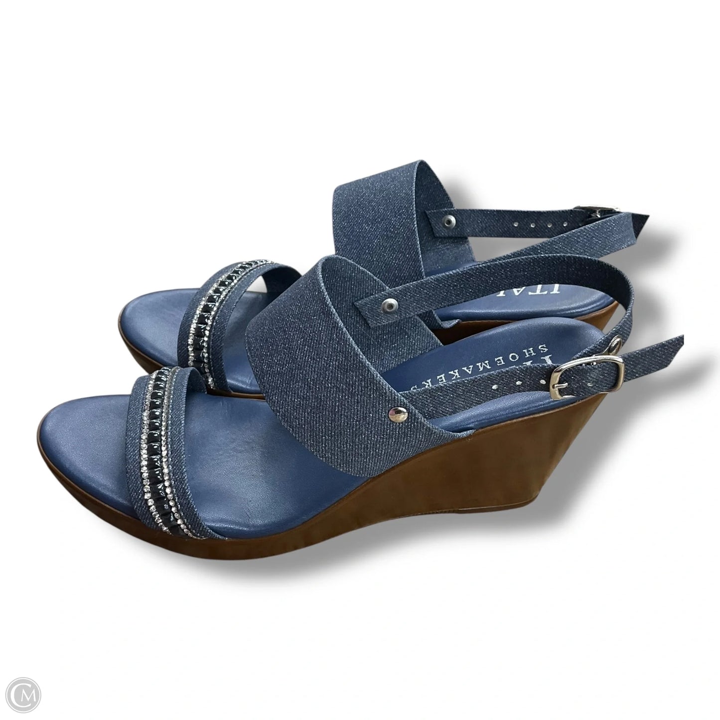 Shoes Heels Wedge By Sonoma In Peach, Size: 7.5