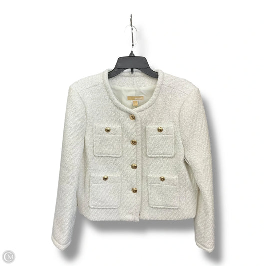 Jacket Other By Michael By Michael Kors In Ivory, Size: L