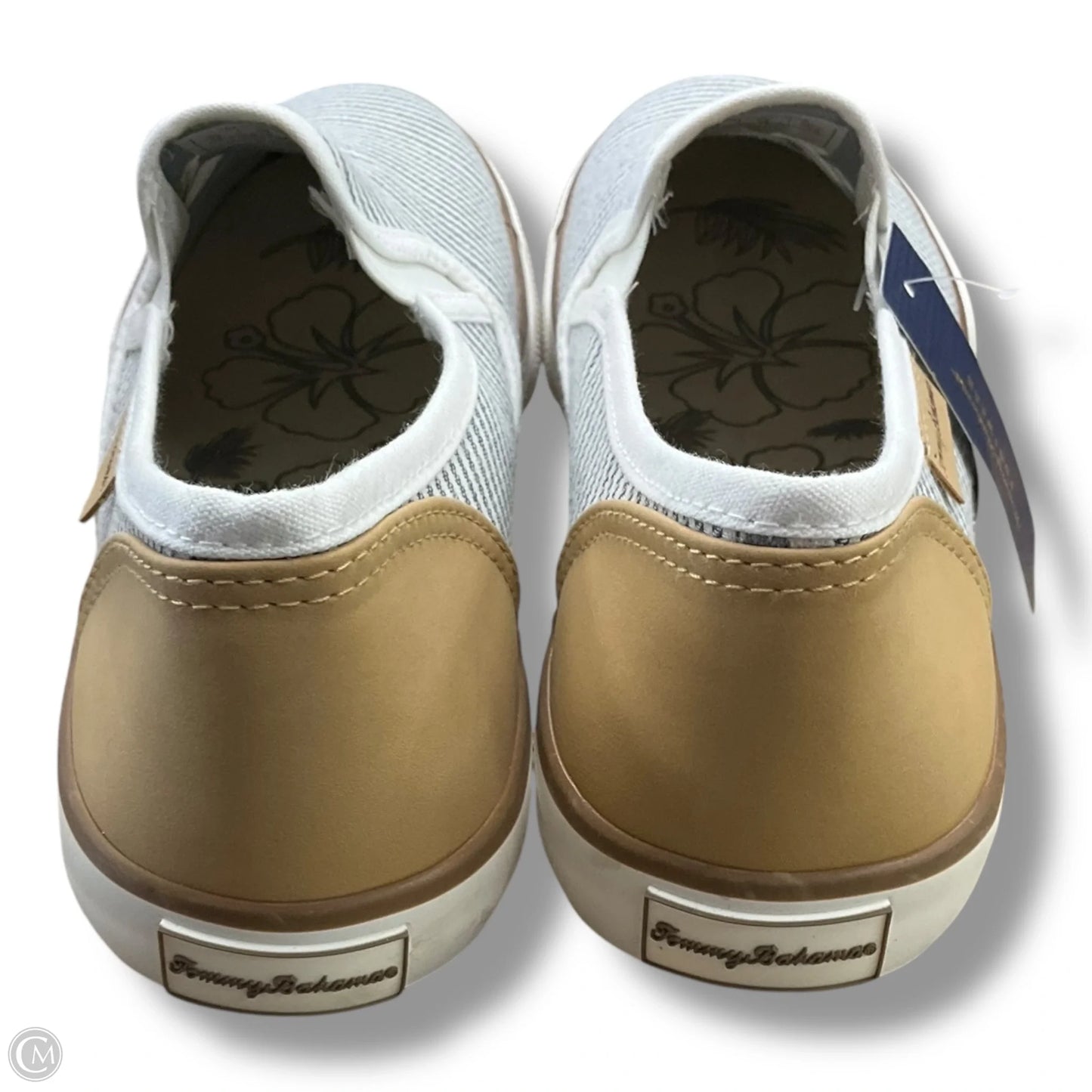 Shoes Flats By Tommy Bahama In Blue & White, Size: 9.5