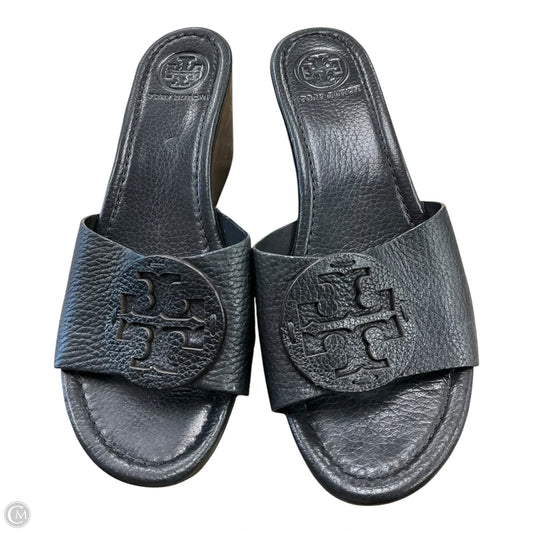 Sandals Designer By Tory Burch In Black, Size: 8.5