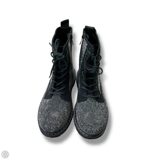 Boots Combat By Torrid In Black & Silver, Size: 8