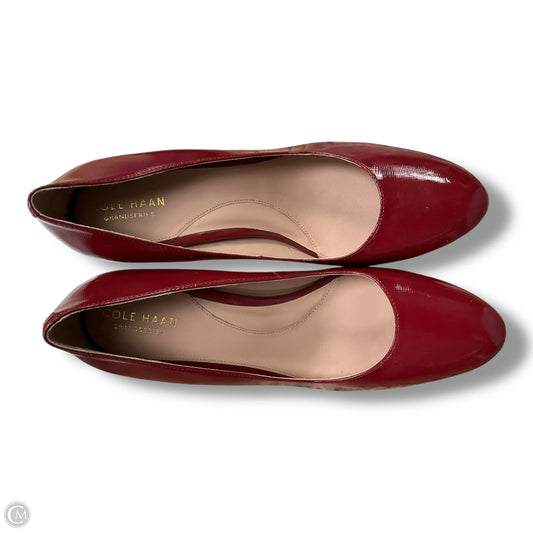 Shoes Heels Stiletto By Cole-haan In Red, Size: 9