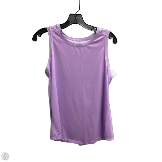 Athletic Tank Top By Tek Gear In Purple, Size: M