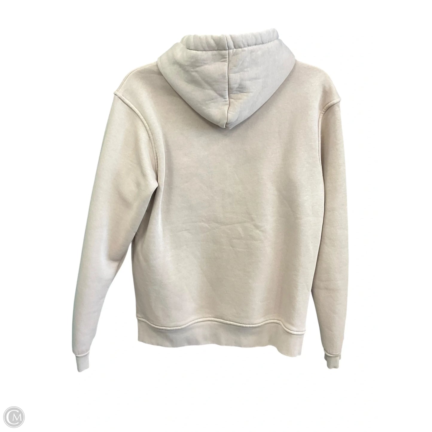 Athletic Sweatshirt Hoodie By Clothes Mentor In Tan, Size: M