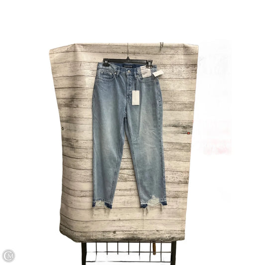 Jeans Straight By Calvin Klein In Blue Denim, Size: 2