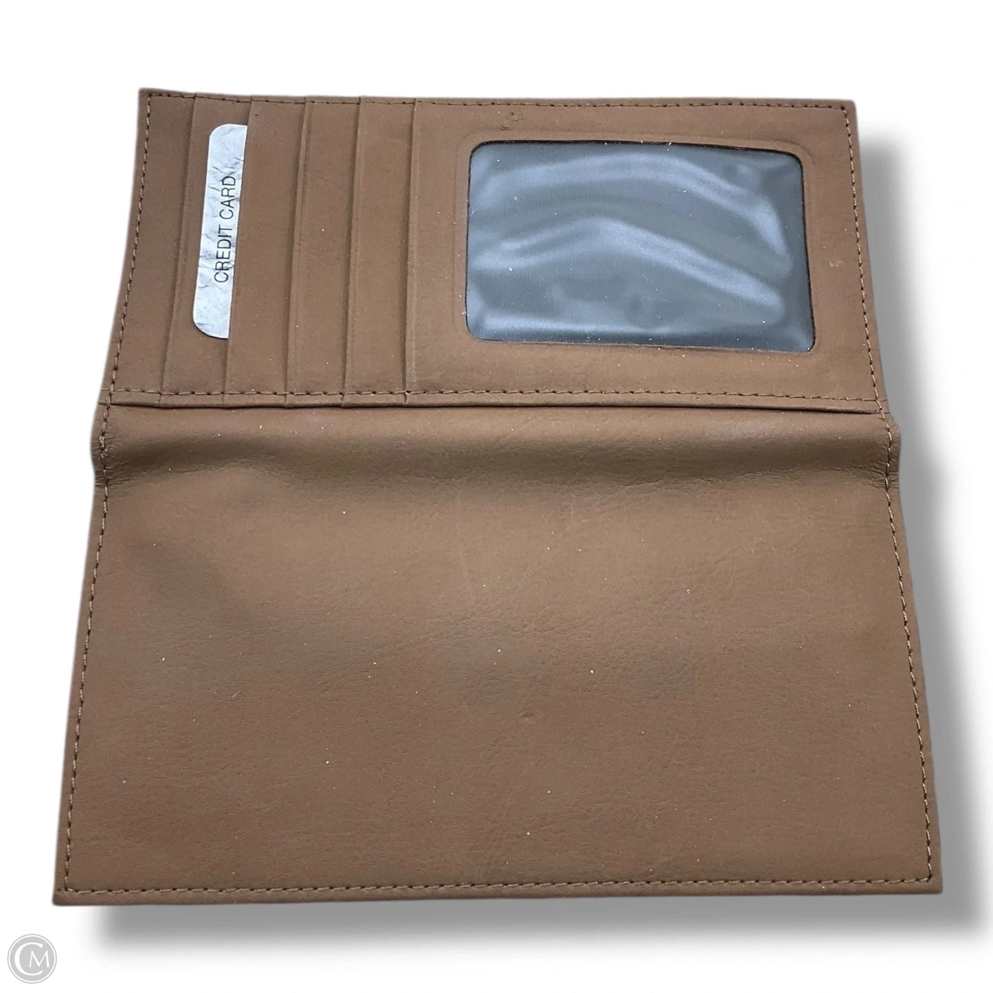 Wallet Leather By Clothes Mentor, Size: Medium