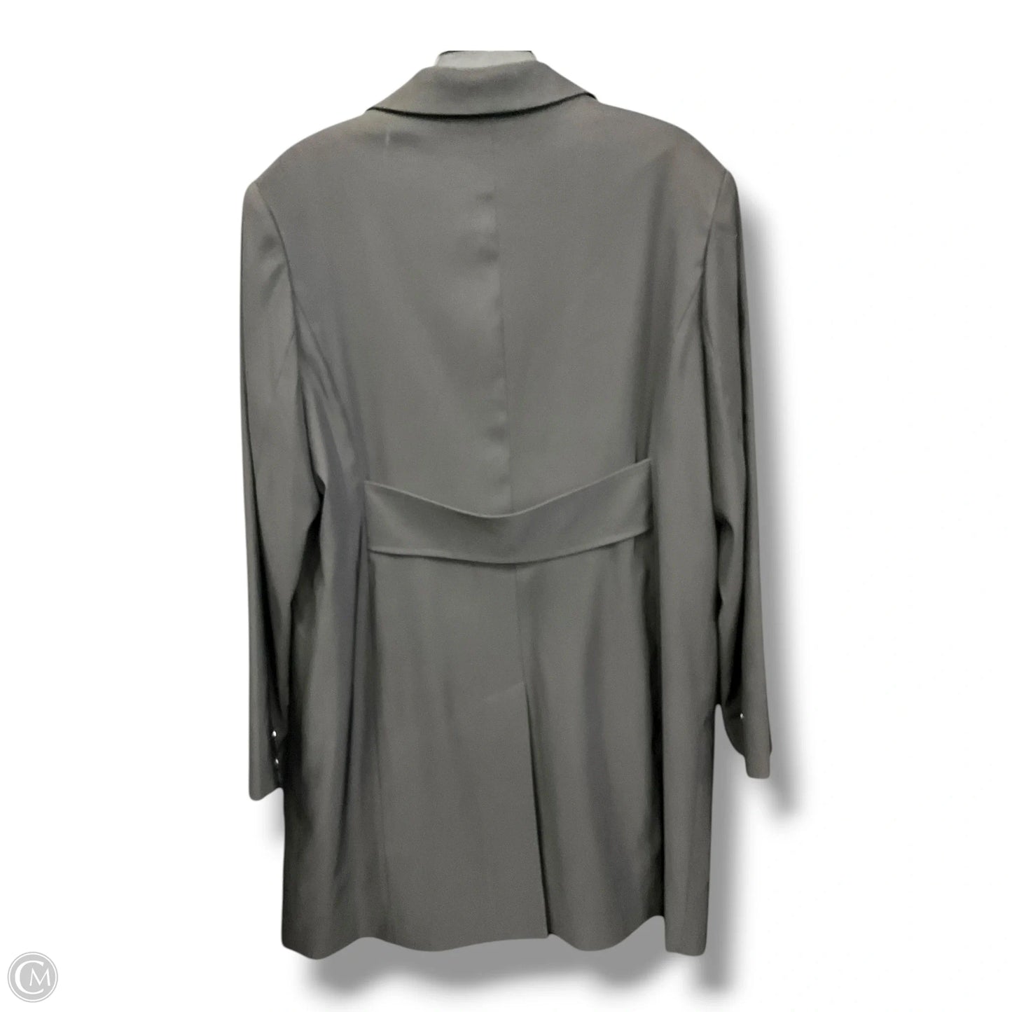 Coat Trench Coat By Jones New York In Black, Size: L