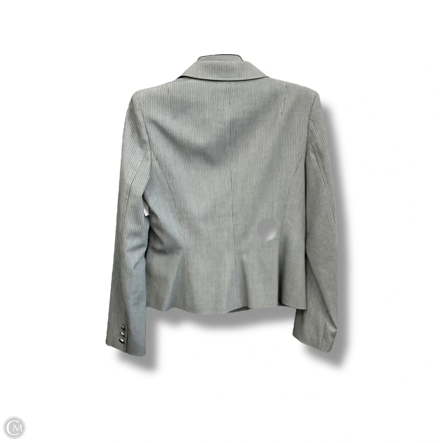 Blazer By Calvin Klein In Grey, Size: M