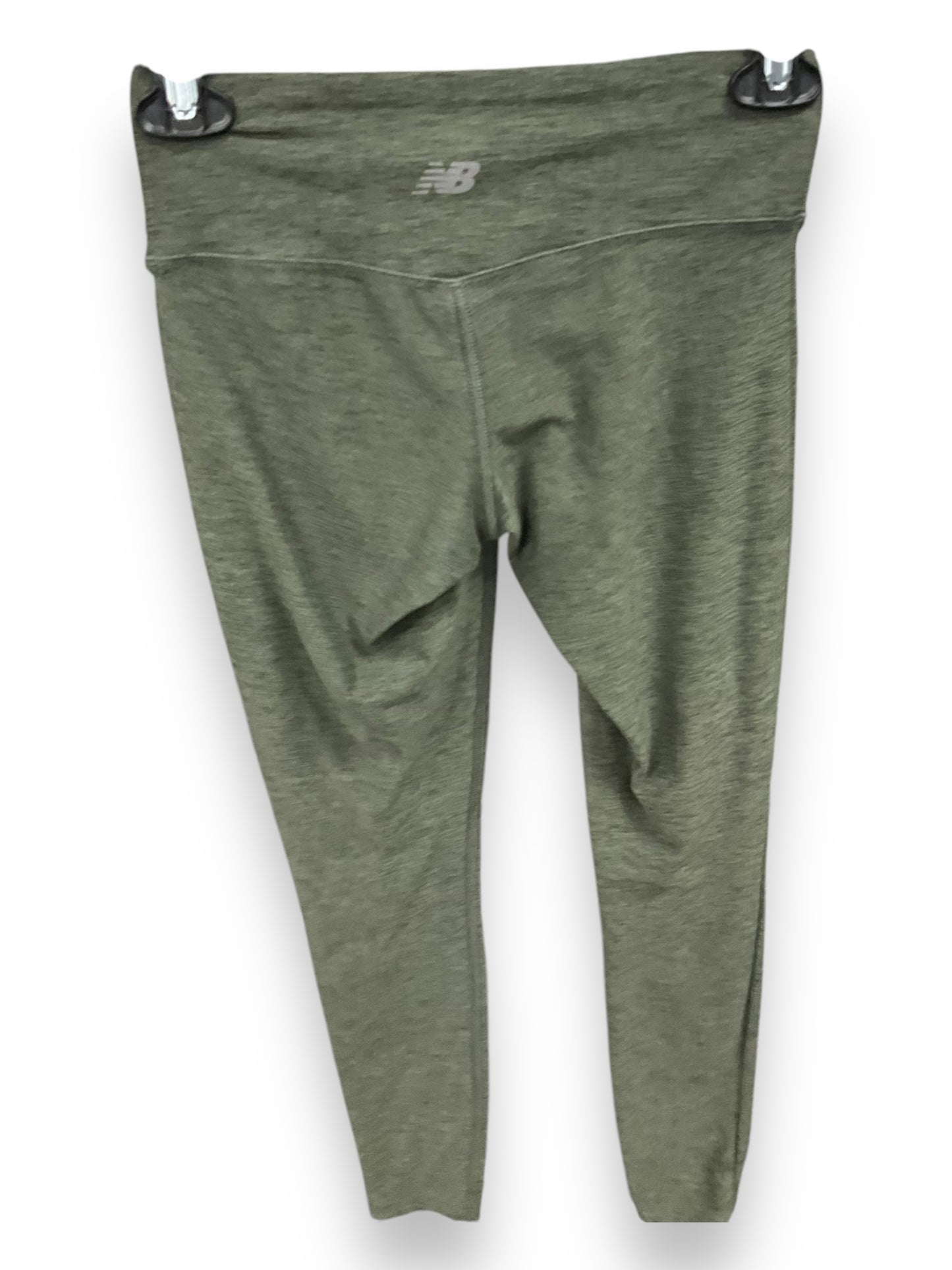 Athletic Leggings By New Balance In Olive, Size: Xs