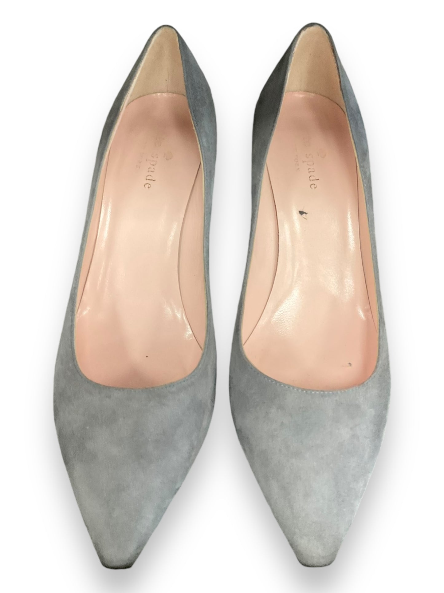 Shoes Heels Stiletto By Kate Spade In Grey, Size: 7