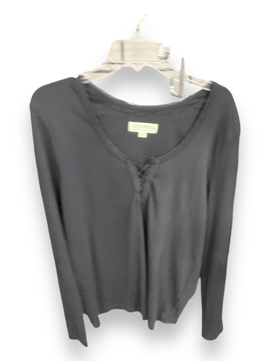 Top Long Sleeve By Clothes Mentor In Black, Size: Xl