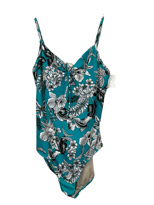 Teal Swimsuit Clothes Mentor, Size 10