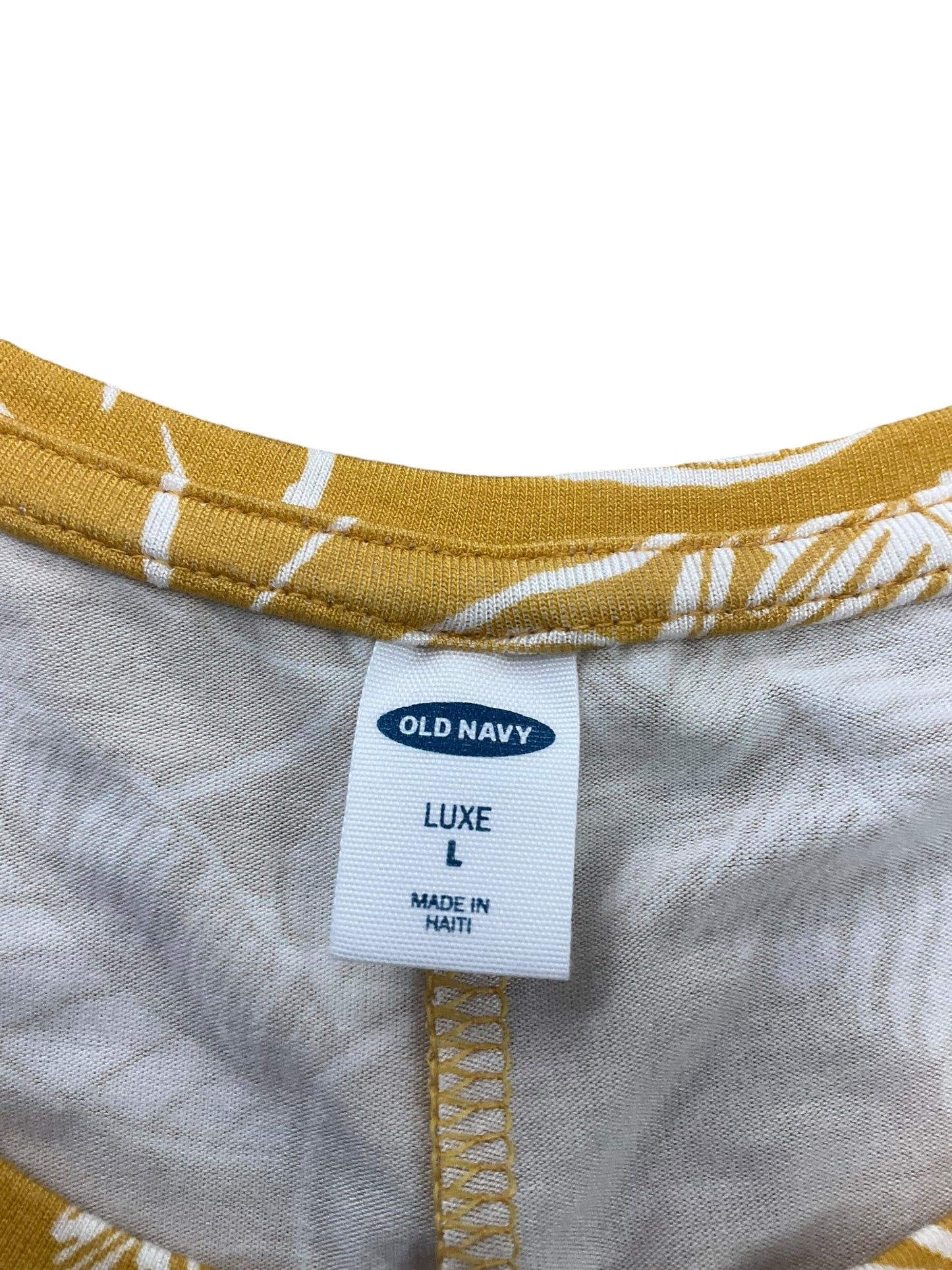 Gold Tank Top Old Navy, Size L