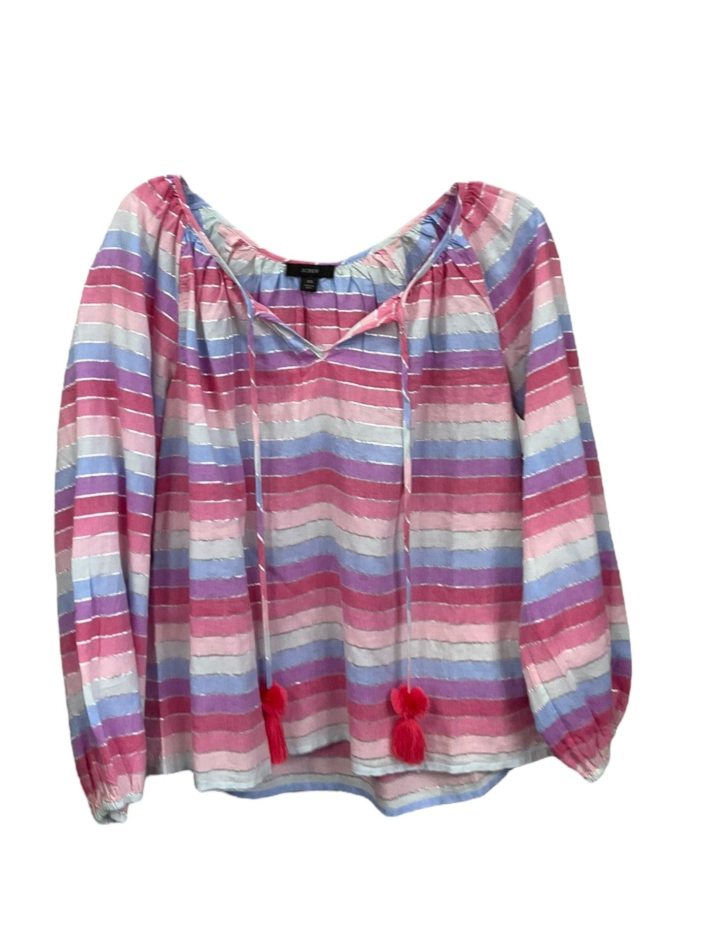 Striped Pattern Top Long Sleeve J. Crew, Size Xs