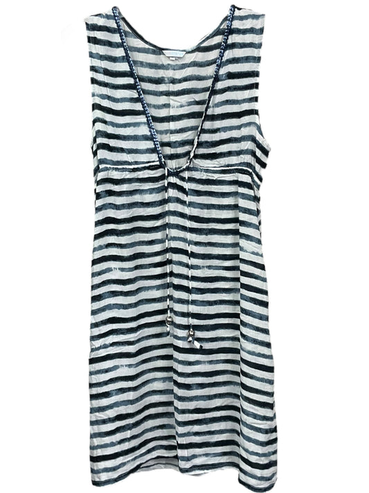 Striped Pattern Swimwear Cover-up Clothes Mentor, Size M