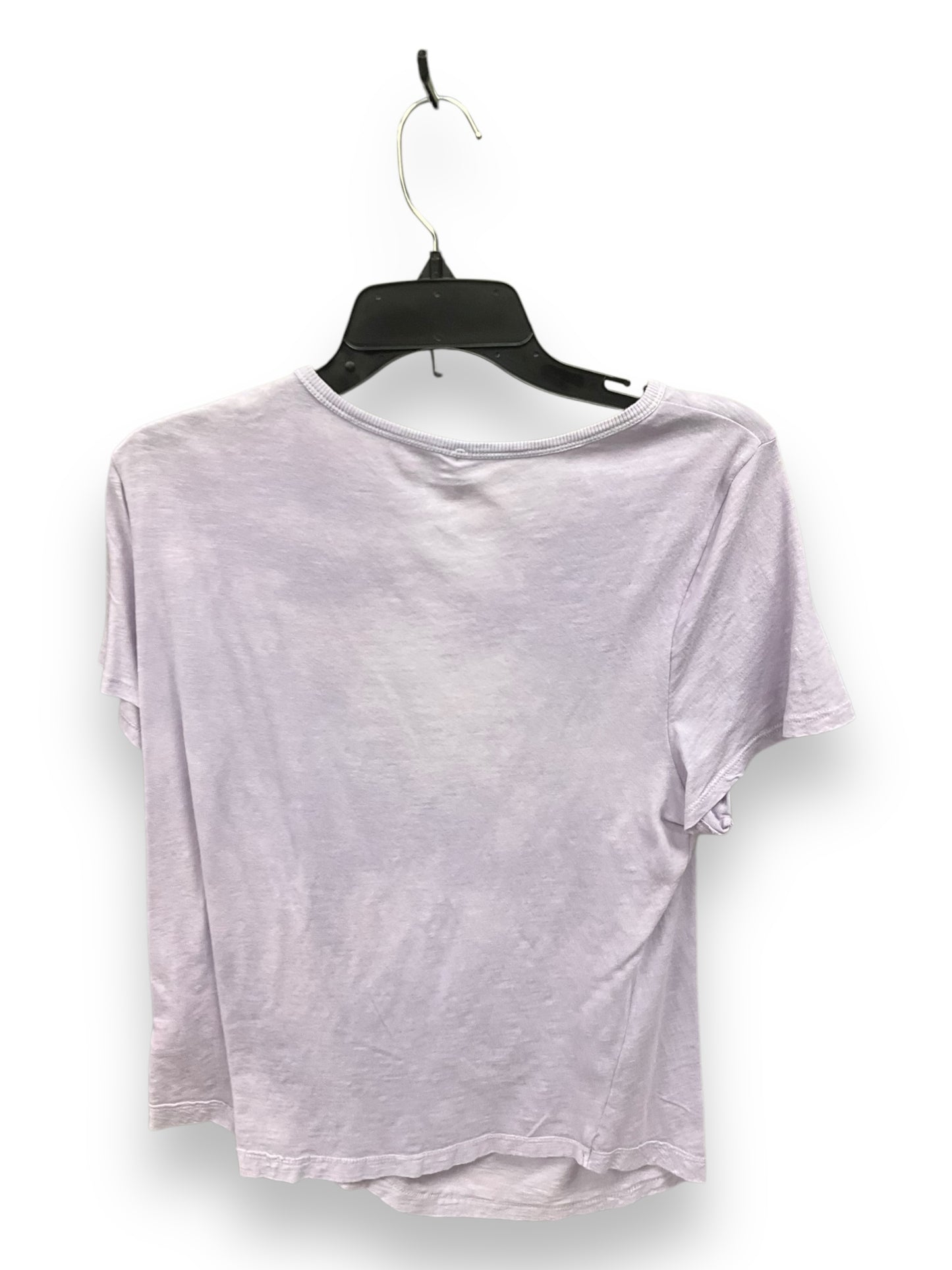 Top Short Sleeve By Pilcro In Purple, Size: L