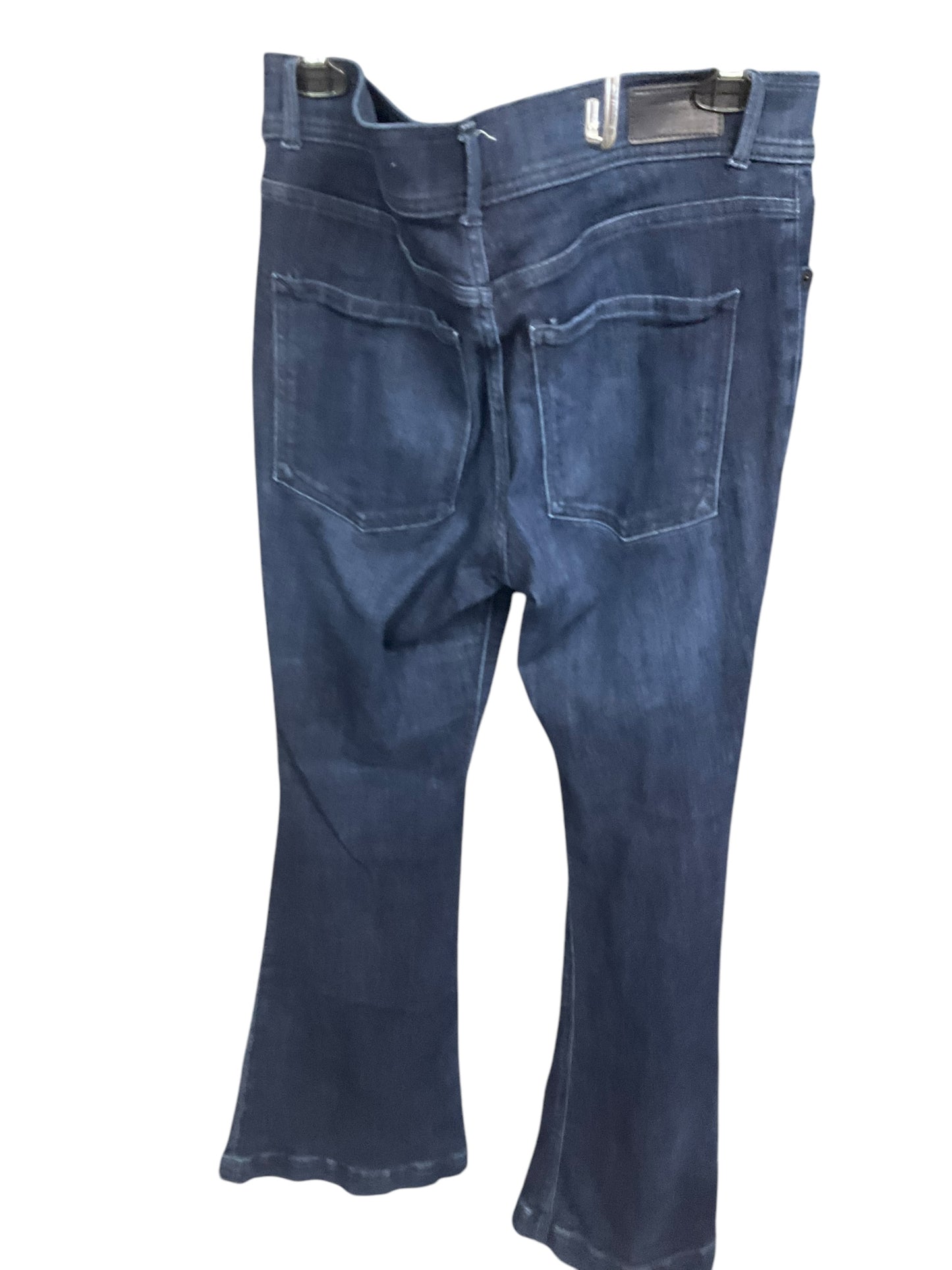 Jeans Flared By Express In Blue Denim, Size: 10