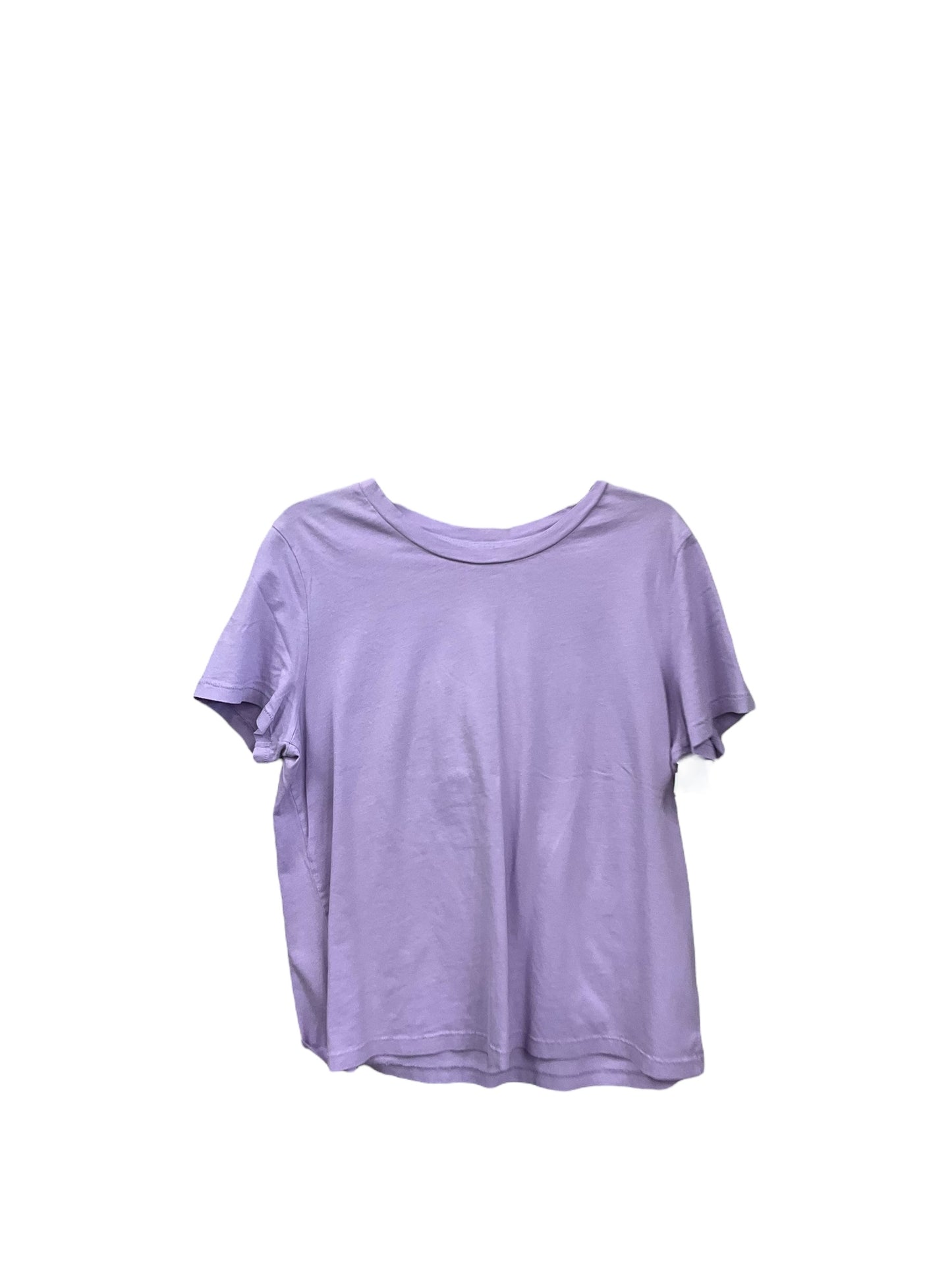 Top Short Sleeve By Gap In Purple, Size: L