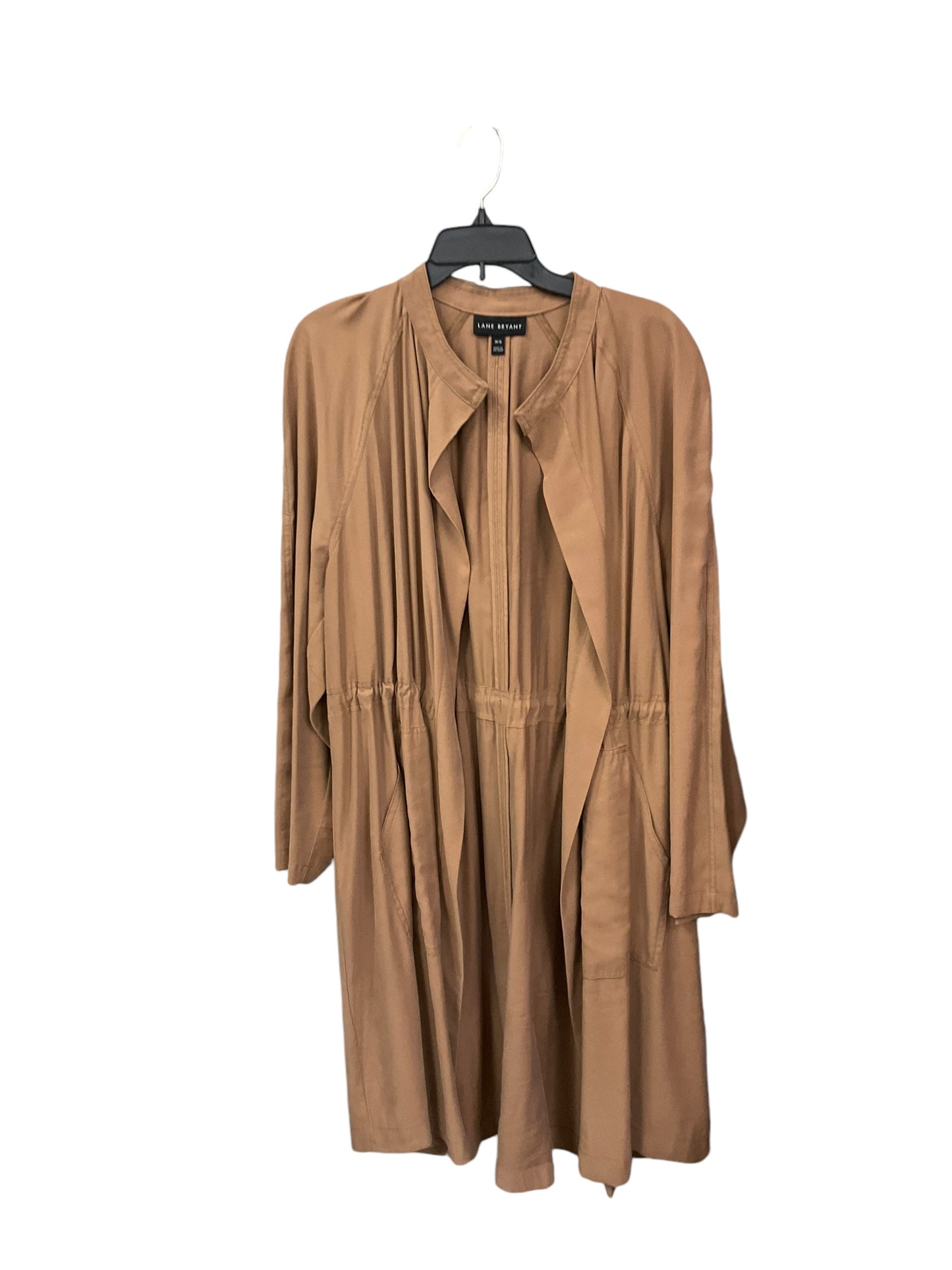 Jacket Other By Lane Bryant In Tan, Size: Xl