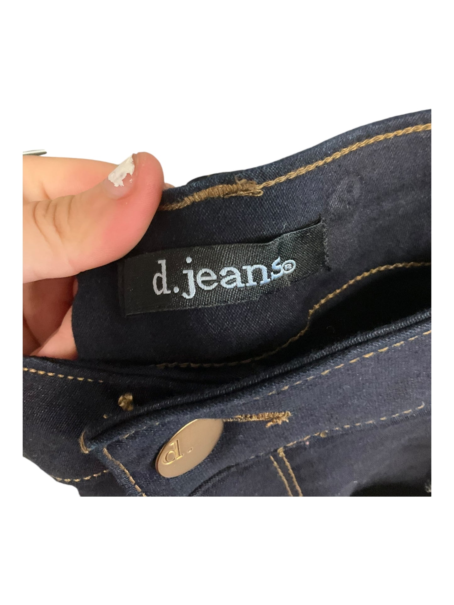 Capris By D Jeans In Blue Denim, Size: 16w