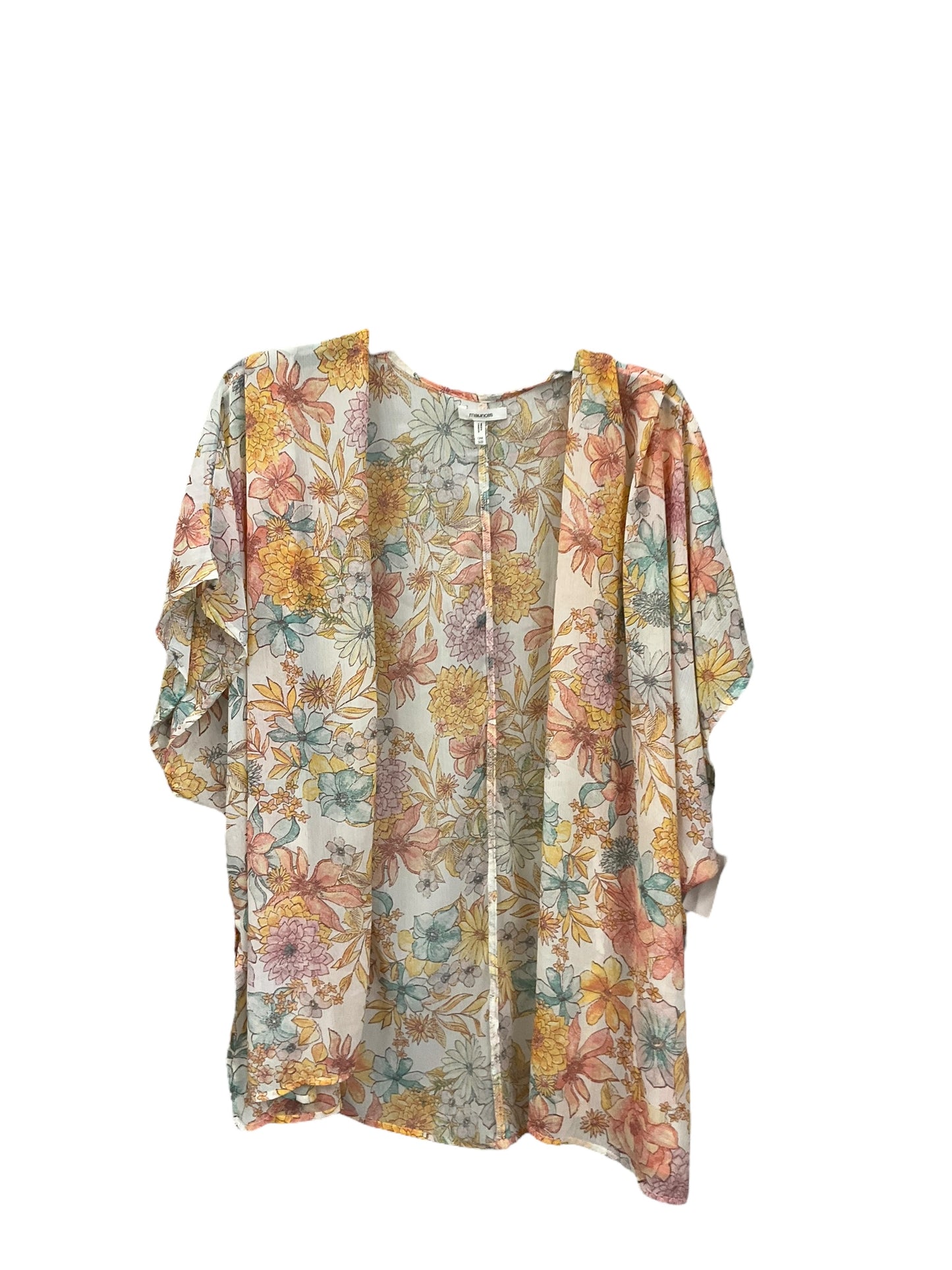 Kimono By Maurices In Floral Print, Size: Onesize