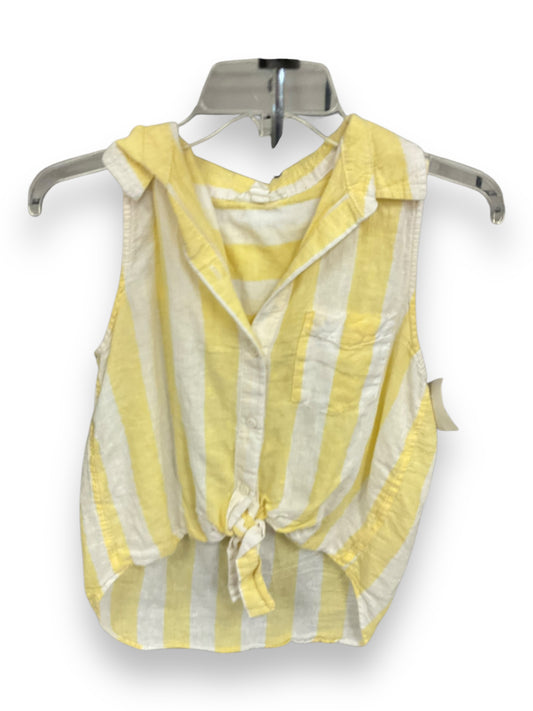 Top Sleeveless By Beachlunchlounge In Striped Pattern, Size: S