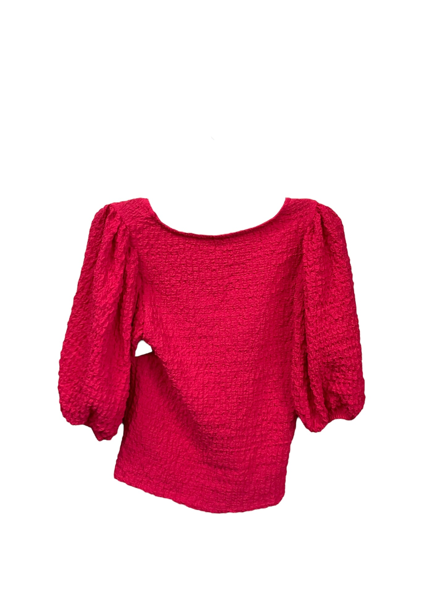 Top 3/4 Sleeve By Maeve In Pink, Size: S