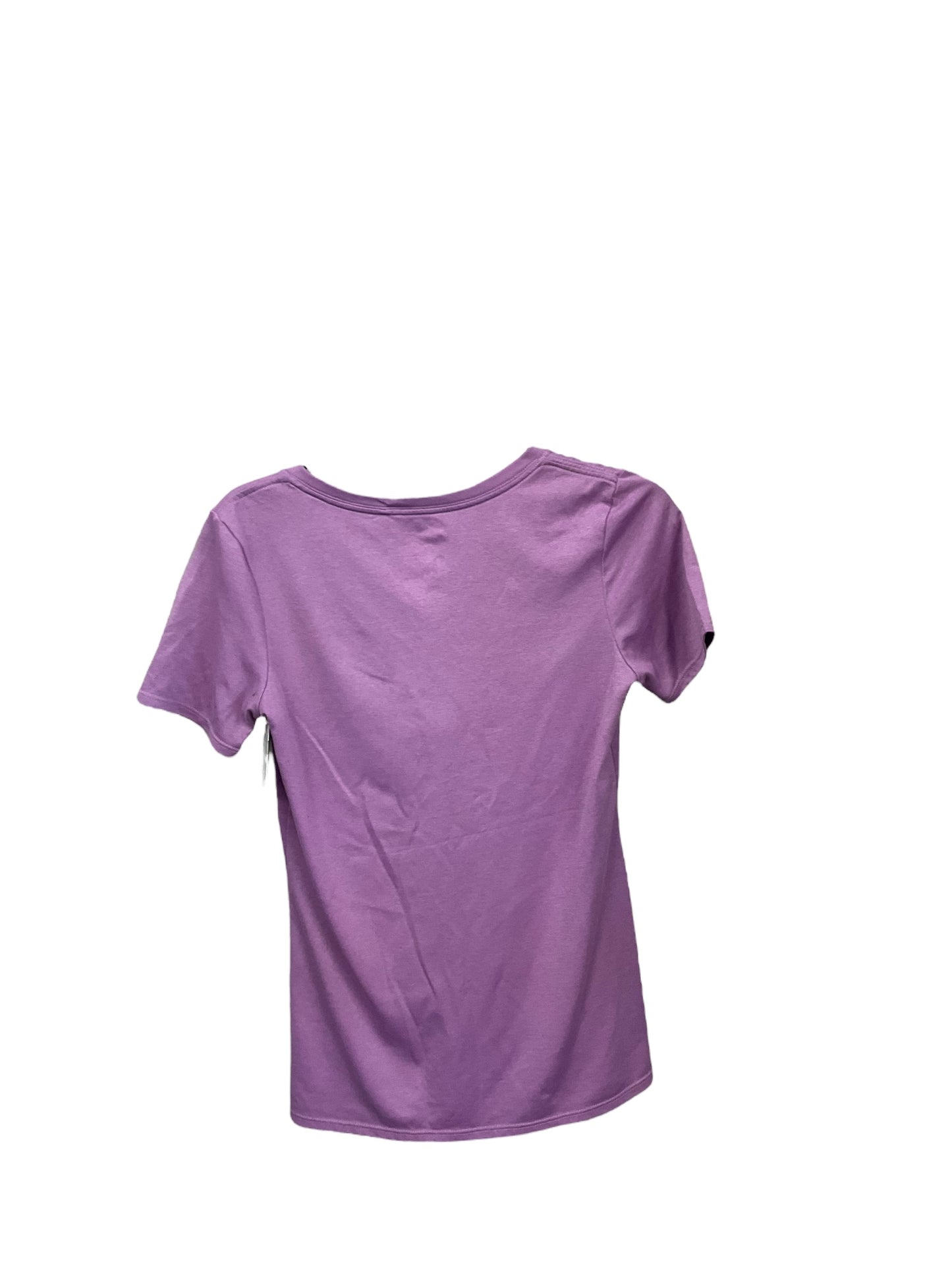 Athletic Top Short Sleeve By Nike Apparel In Purple, Size: S