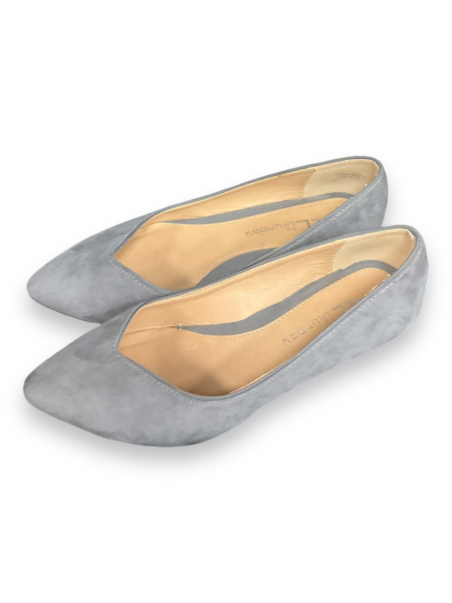 Shoes Heels Wedge By Cl By Chinese Laundry In Grey, Size: 6