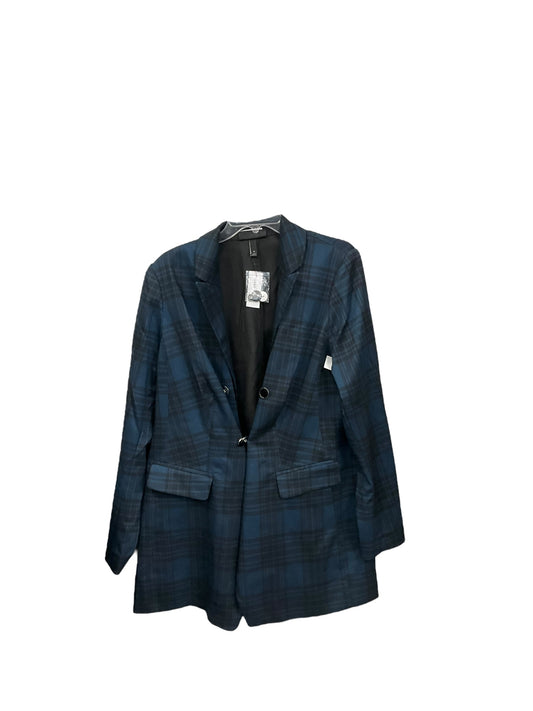 Blazer By Lane Bryant In Plaid Pattern, Size: 16