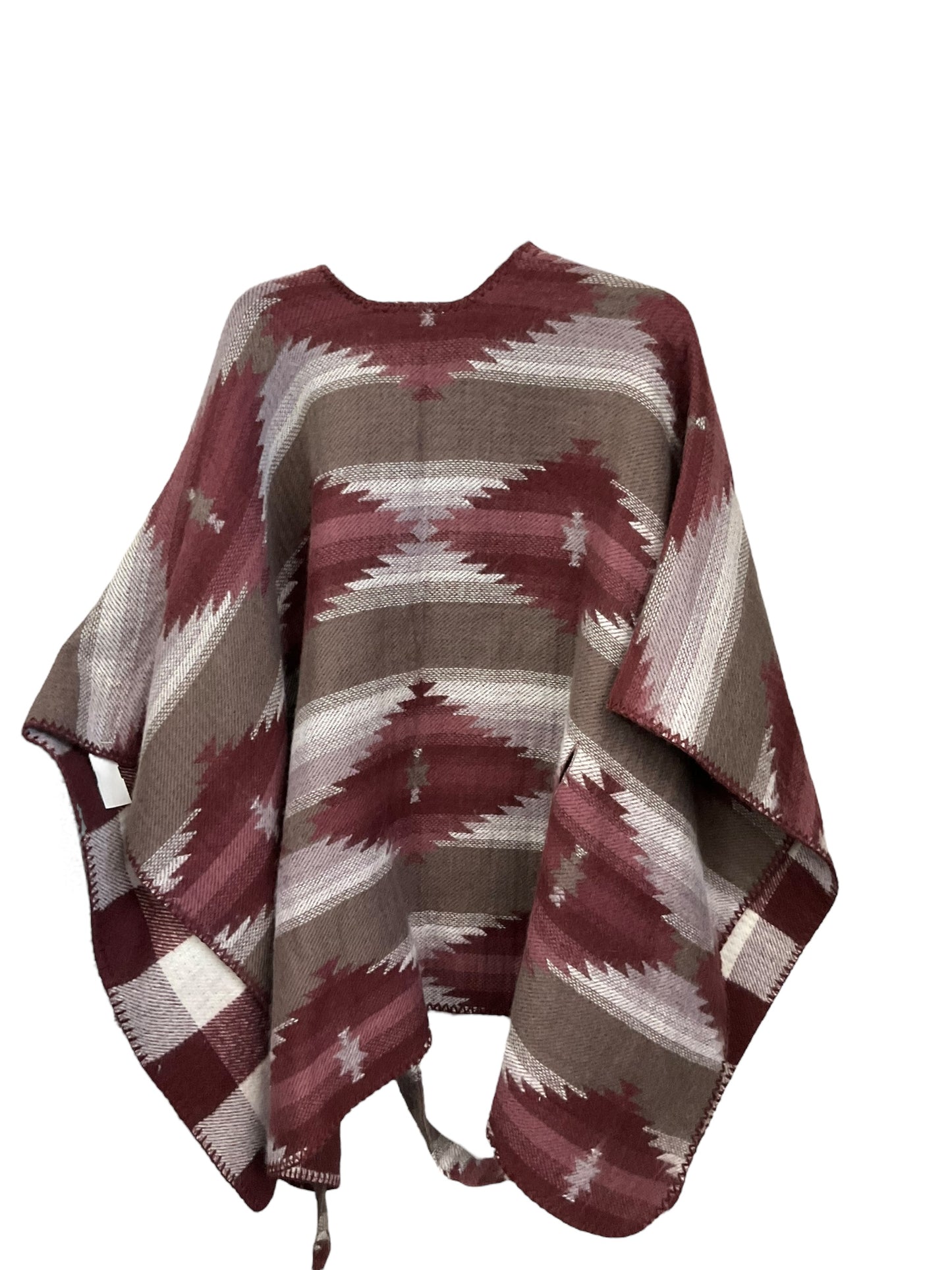 Poncho By Cato In Multi-colored, Size: Onesize