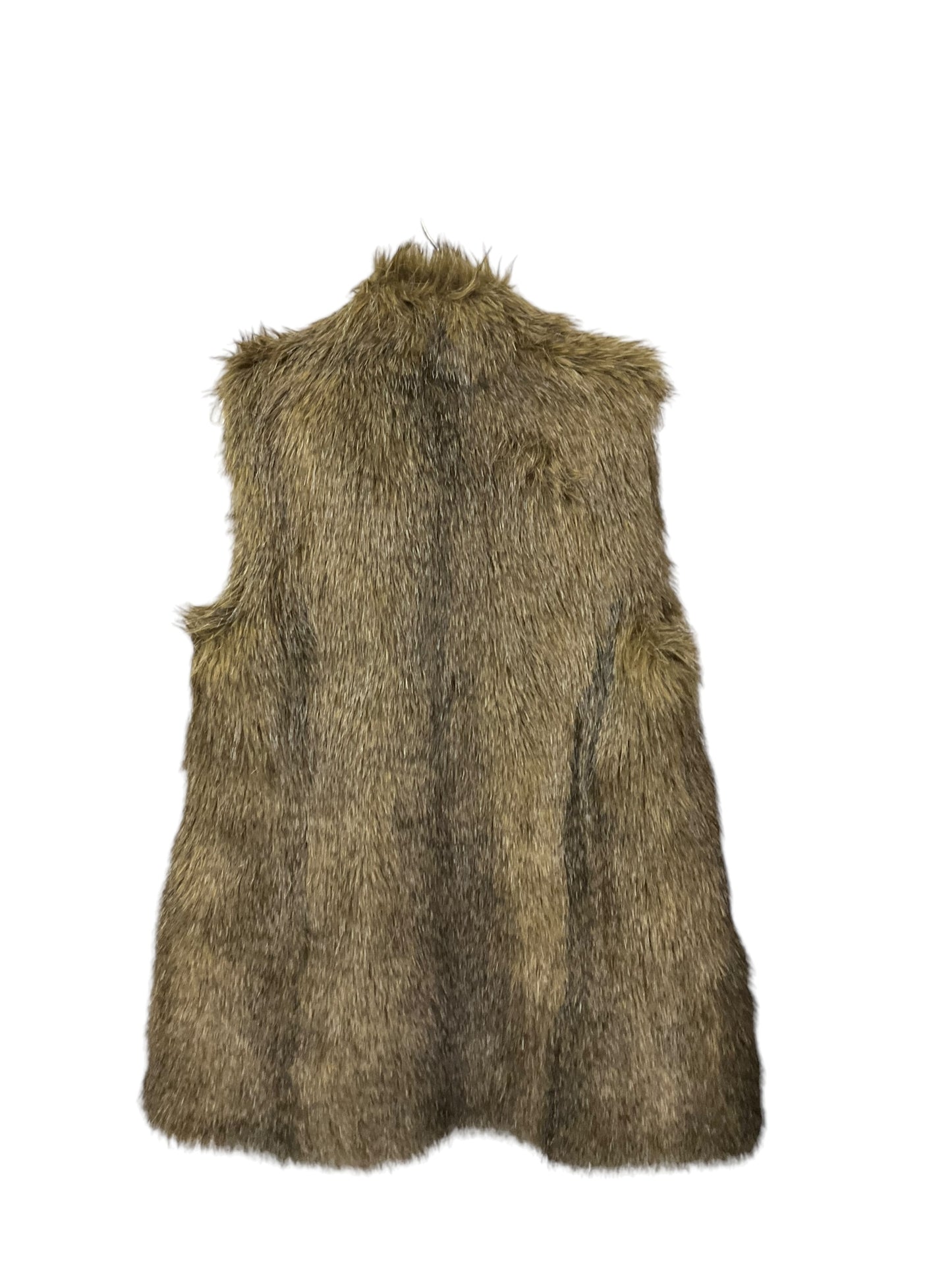 Vest Faux Fur & Sherpa By Rachel Zoe In Brown, Size: Xs