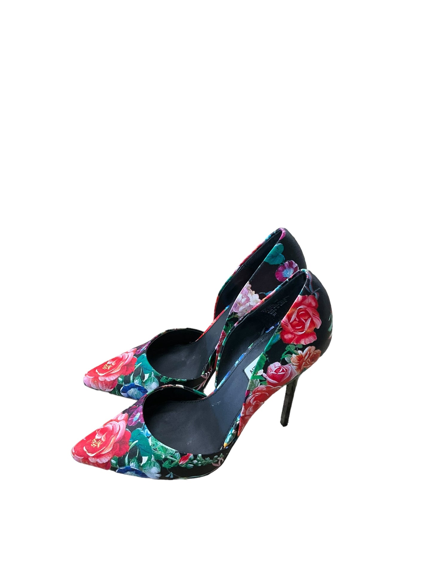 Shoes Heels Stiletto By Steve Madden In Floral Print, Size: 10