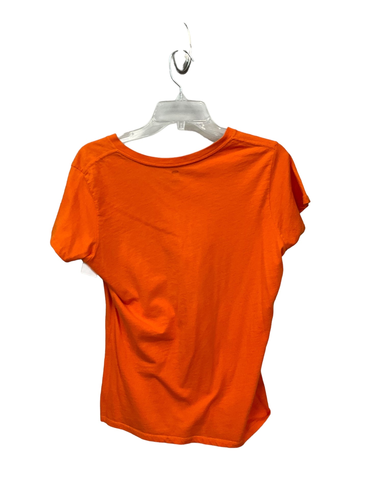 Top Short Sleeve By Clothes Mentor In Orange, Size: M