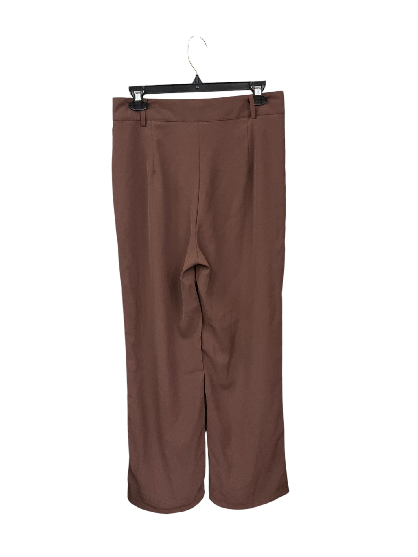 Pants Dress By Clothes Mentor In Brown, Size: L