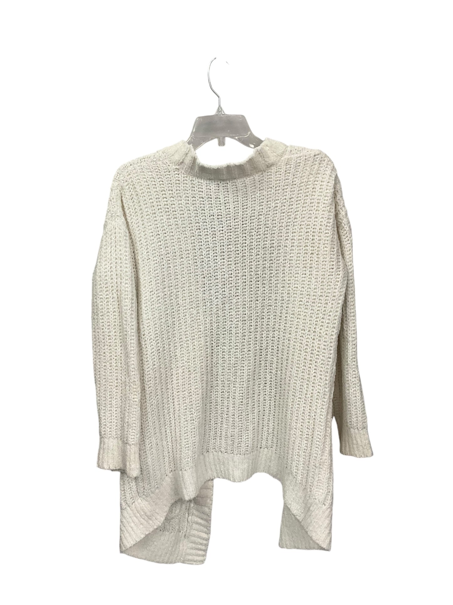 Sweater Cardigan By Express In Ivory, Size: Xs