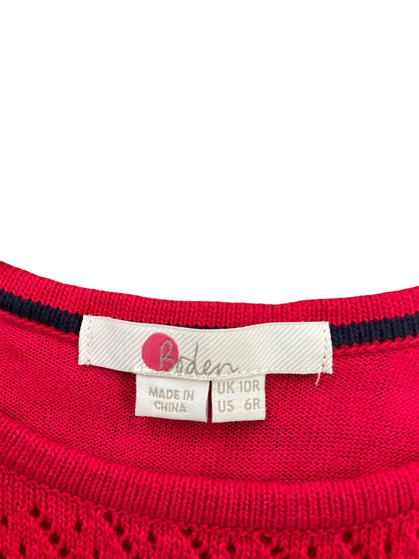 Dress Casual Short By Boden In Red, Size: 6