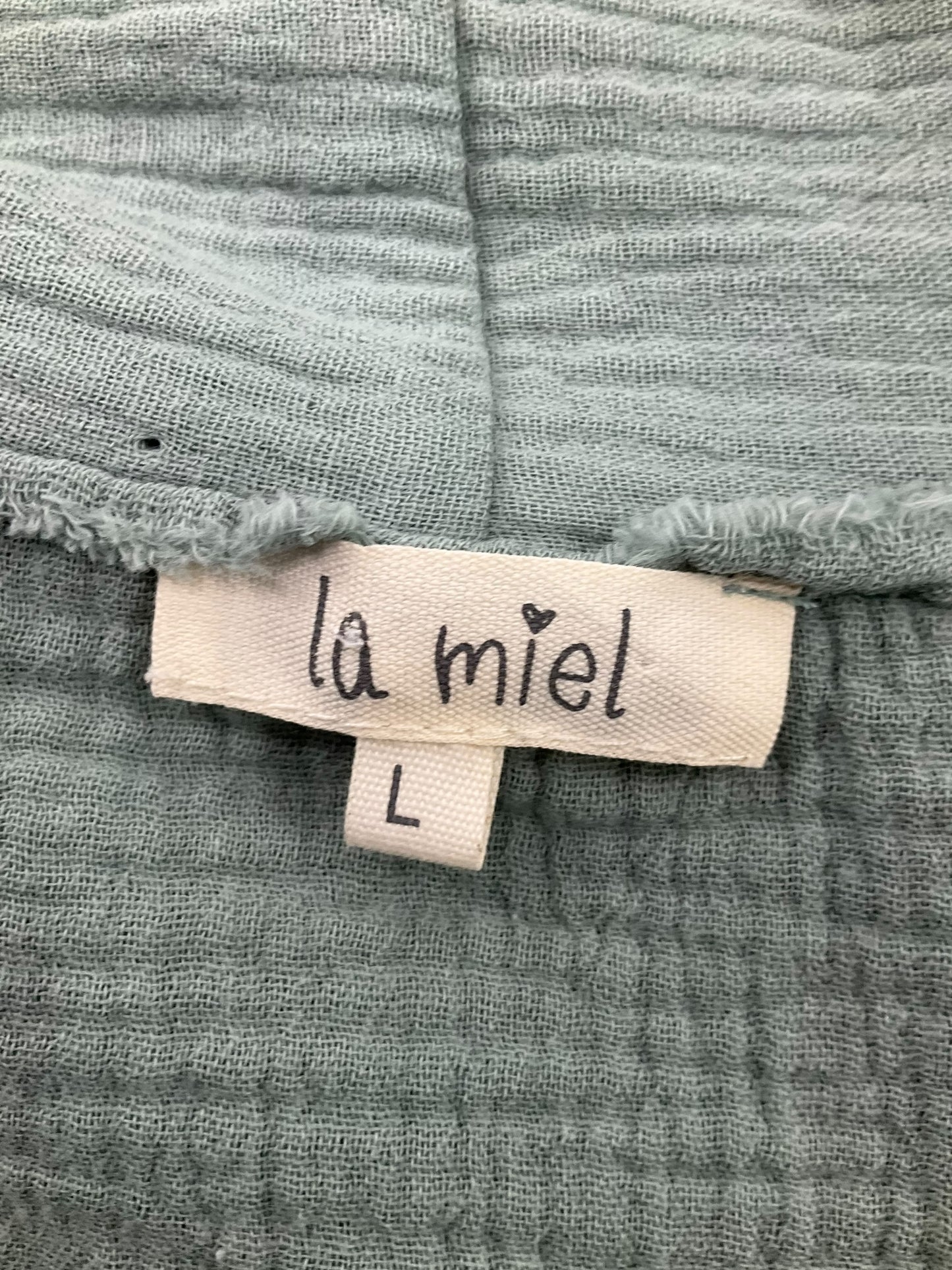 Cardigan By La Miel In Green, Size: L