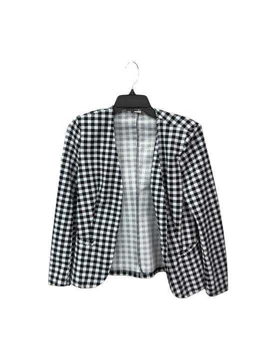 Blazer By Clothes Mentor In Plaid Pattern, Size: Xs